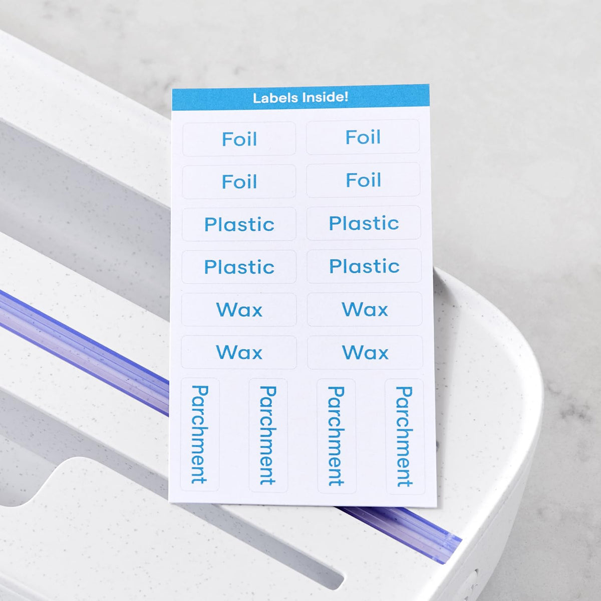 YouCopia StoraRoll's compact size fits standard drawers for easy storage.