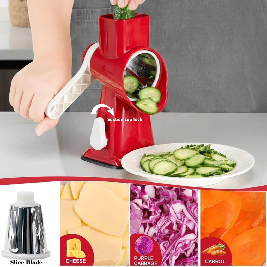YOUCZON cheese grater blades set enables customizable shredding and slicing options.
