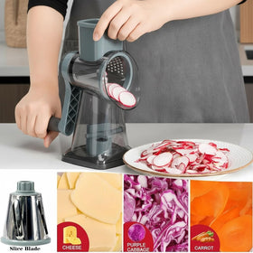 YOUCZON rotary shredder with ergonomic grip during daily meal prep.