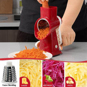 YOUCZON ergonomic handle grater offers secure grip for comfortable, repeated use.