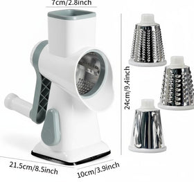 YOUCZON Rotary Cheese Grater durable stainless construction for daily use