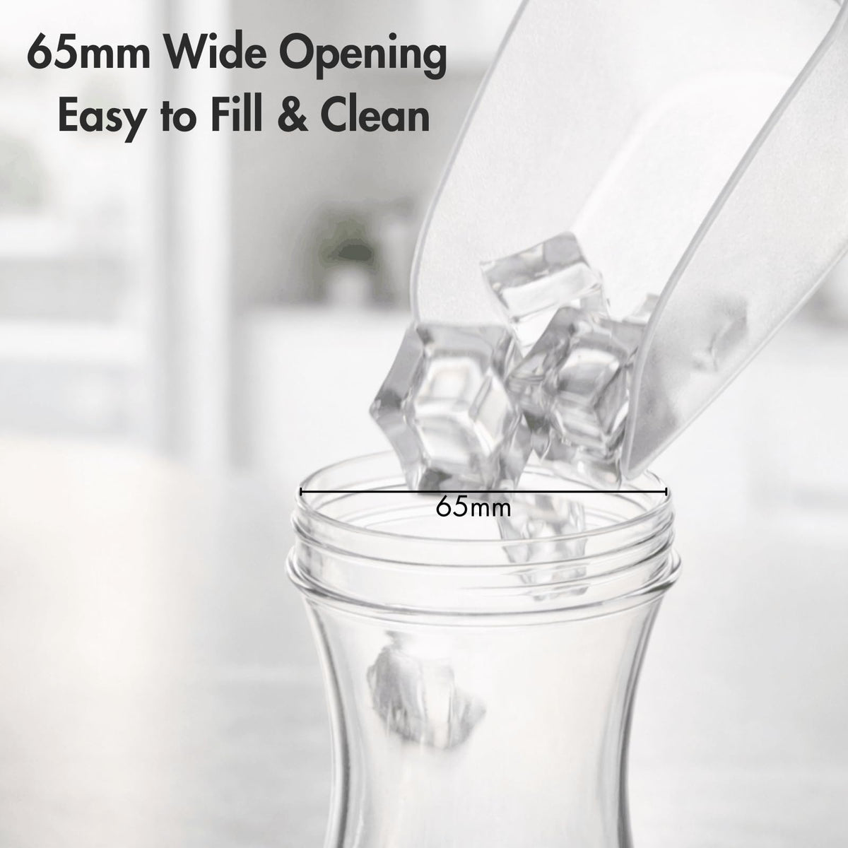 Eight black labels included for YOUEON carafes to identify drinks