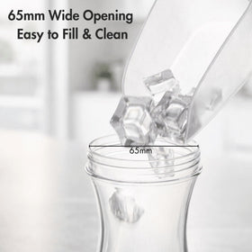 Eight black labels included for YOUEON carafes to identify drinks