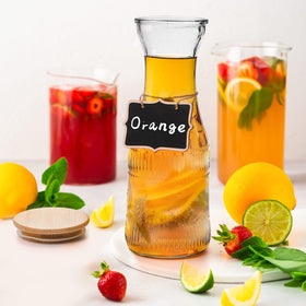 Youeon dishwasher-safe glass carafe for easy cleanup.