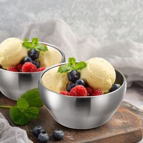 Youeon dishwasher-safe stainless bowls simplify cleaning and everyday use.