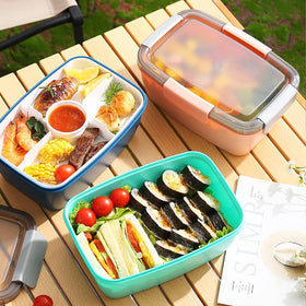 Youeon lid seal with silicone keeps meals fresh without leaks.