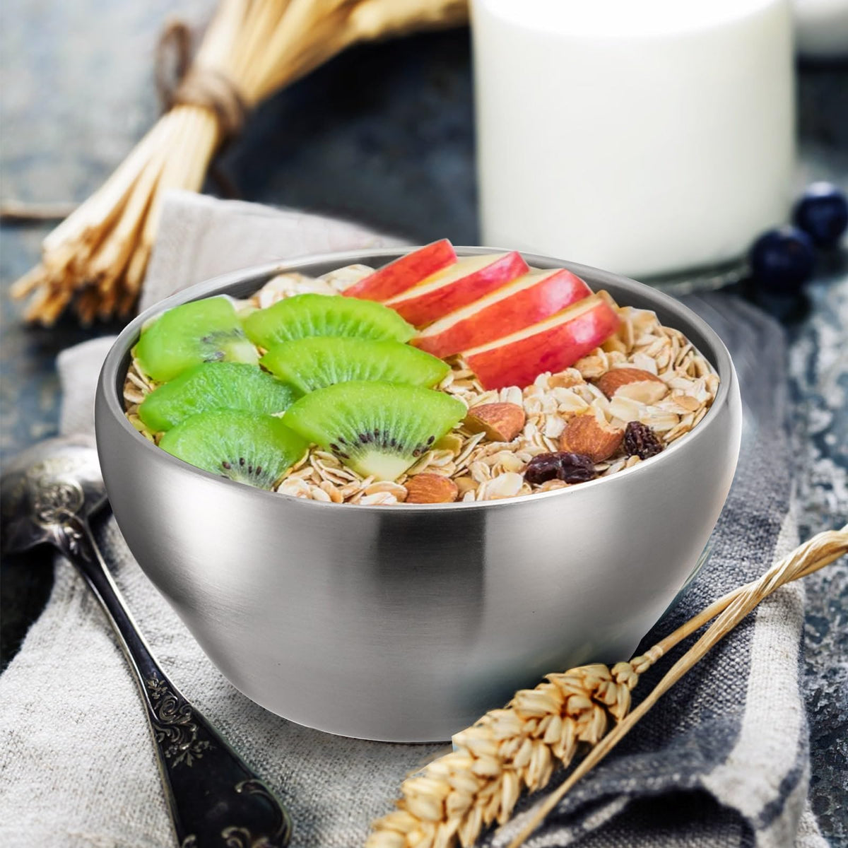 Youeon versatile bowls suitable for rice, soup, cereal, noodles and more.