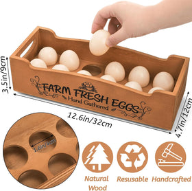 Youeon two-tier design saves counter space while keeping eggs accessible.