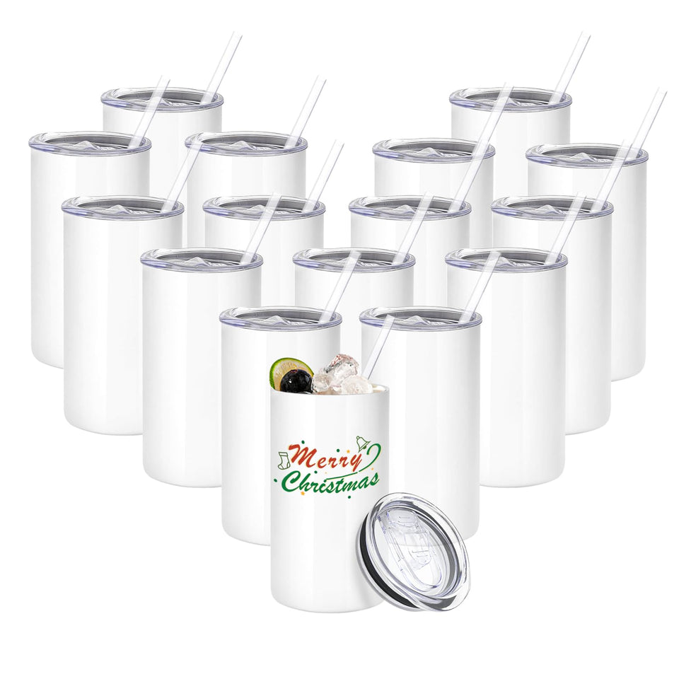 YOUKE OLA 12oz sublimation tumbler blank white surfaces for custom designs