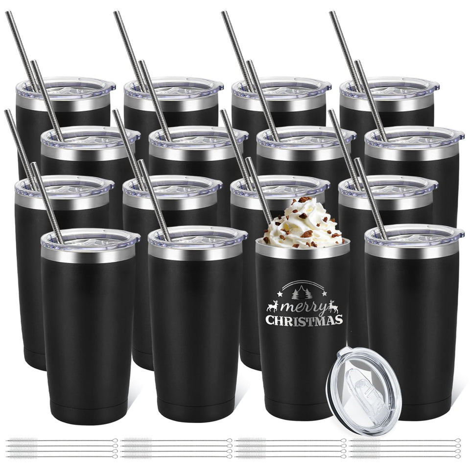 YOUKE OLA 16-pack tumbler with lid for on-the-go beverages.
