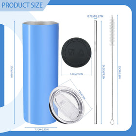 YOUKE OLA 20oz green tumbler keeps beverages cool on the move.