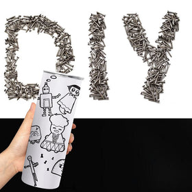 YOUKE OLA 6-pack includes tumblers, straws, shrink wrap and heat tape