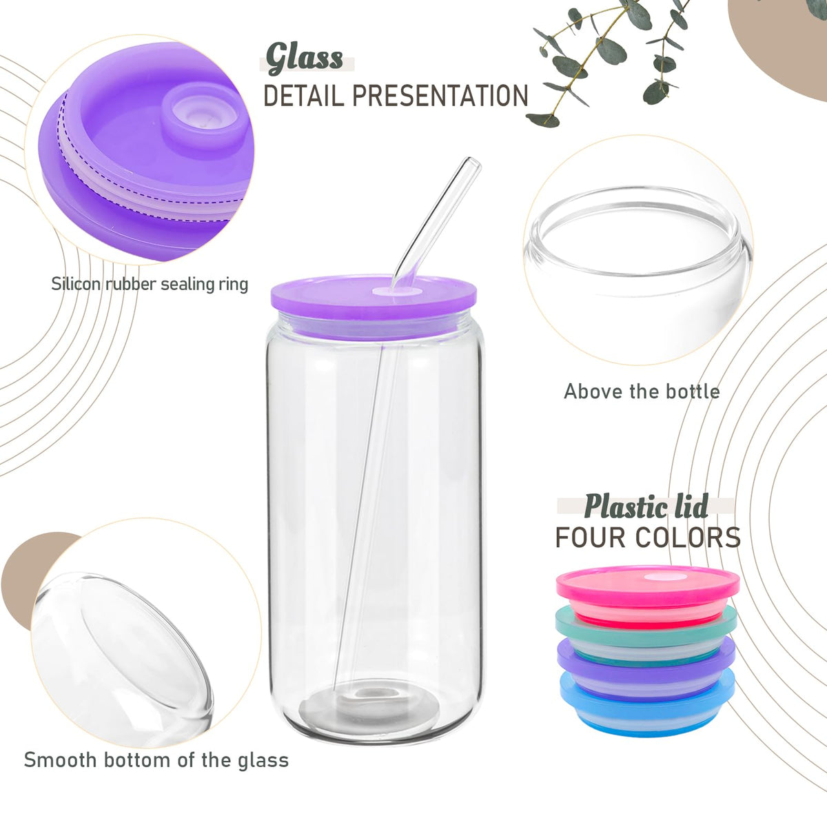 YOUKE OLA acrylic lid 66mm opening, preserves aroma and minimizes spills.