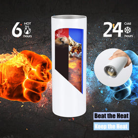 YOUKE OLA full-wrap sublimation print-ready tumbler showcase
