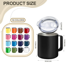 YOUKE OLA leak-proof lid design shown for spill-free sipping.
