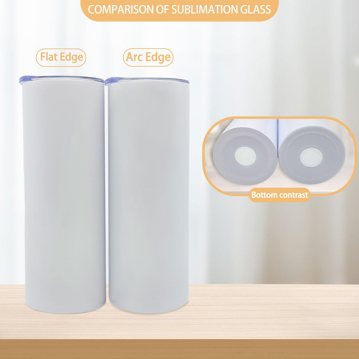 YOUKE OLA sublimation tumbler in stainless 304 for durable transfers