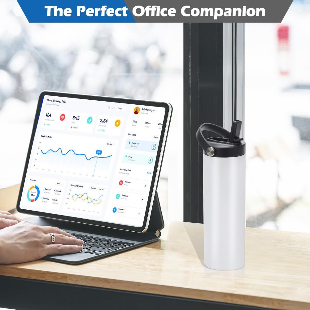 YOUKE OLA portable handle tumbler provides on-the-go sipping convenience
