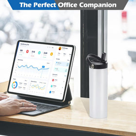 YOUKE OLA portable handle tumbler provides on-the-go sipping convenience