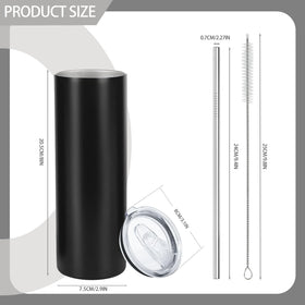 YOUKE OLA stainless steel straws included for spill-safe sipping.