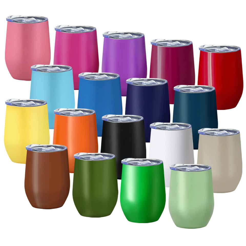 YOUKE OLA 18-pack tumbler lids for spill protection and easy sharing.