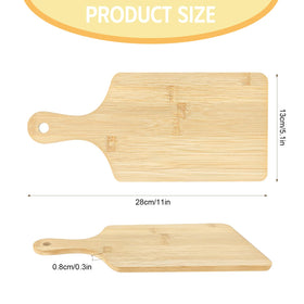 YOUKE OLA laser engraved bamboo charcuterie board for stylish table displays and gifts.