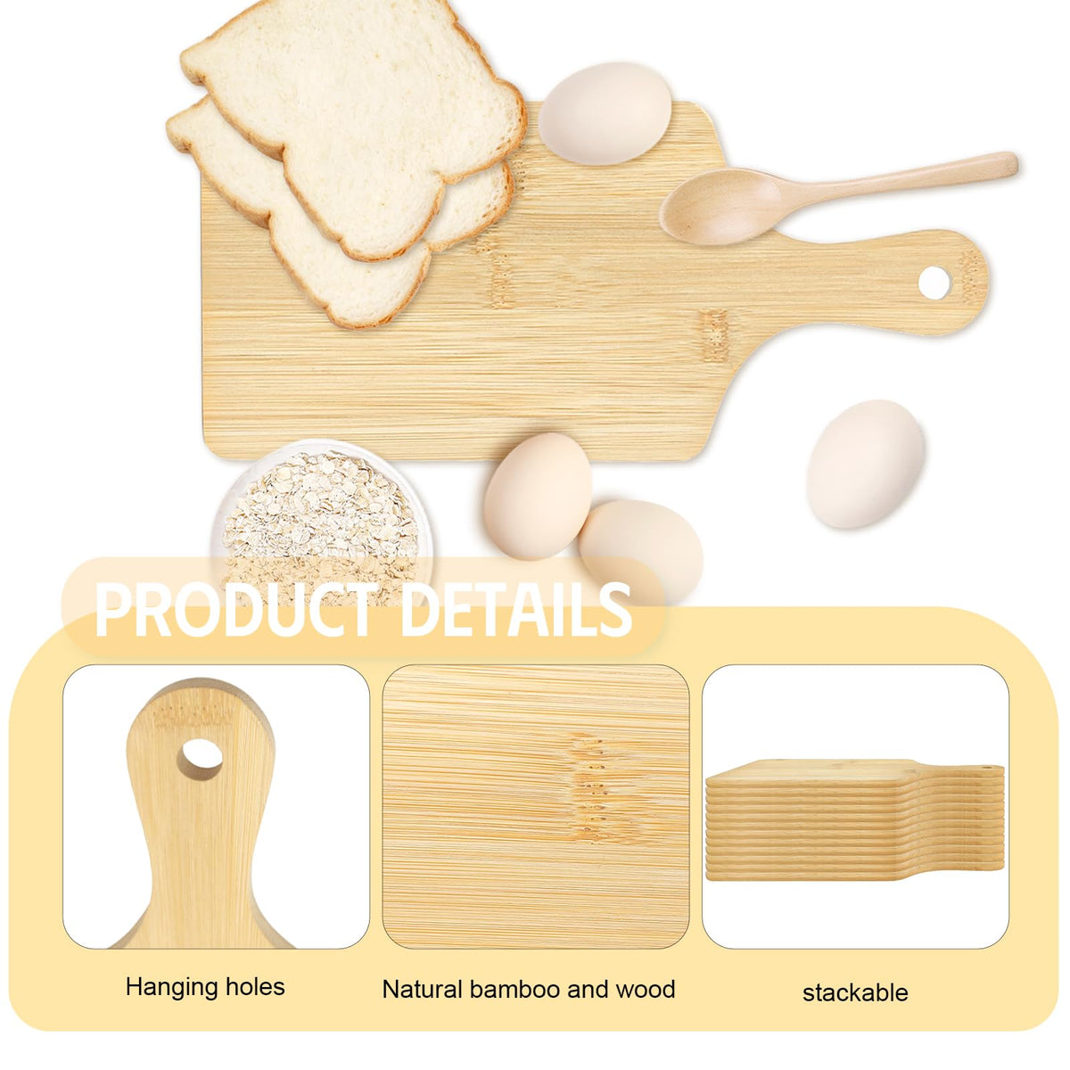 YOUKE OLA laser engraving ready bamboo board, ideal for personalized gifts.