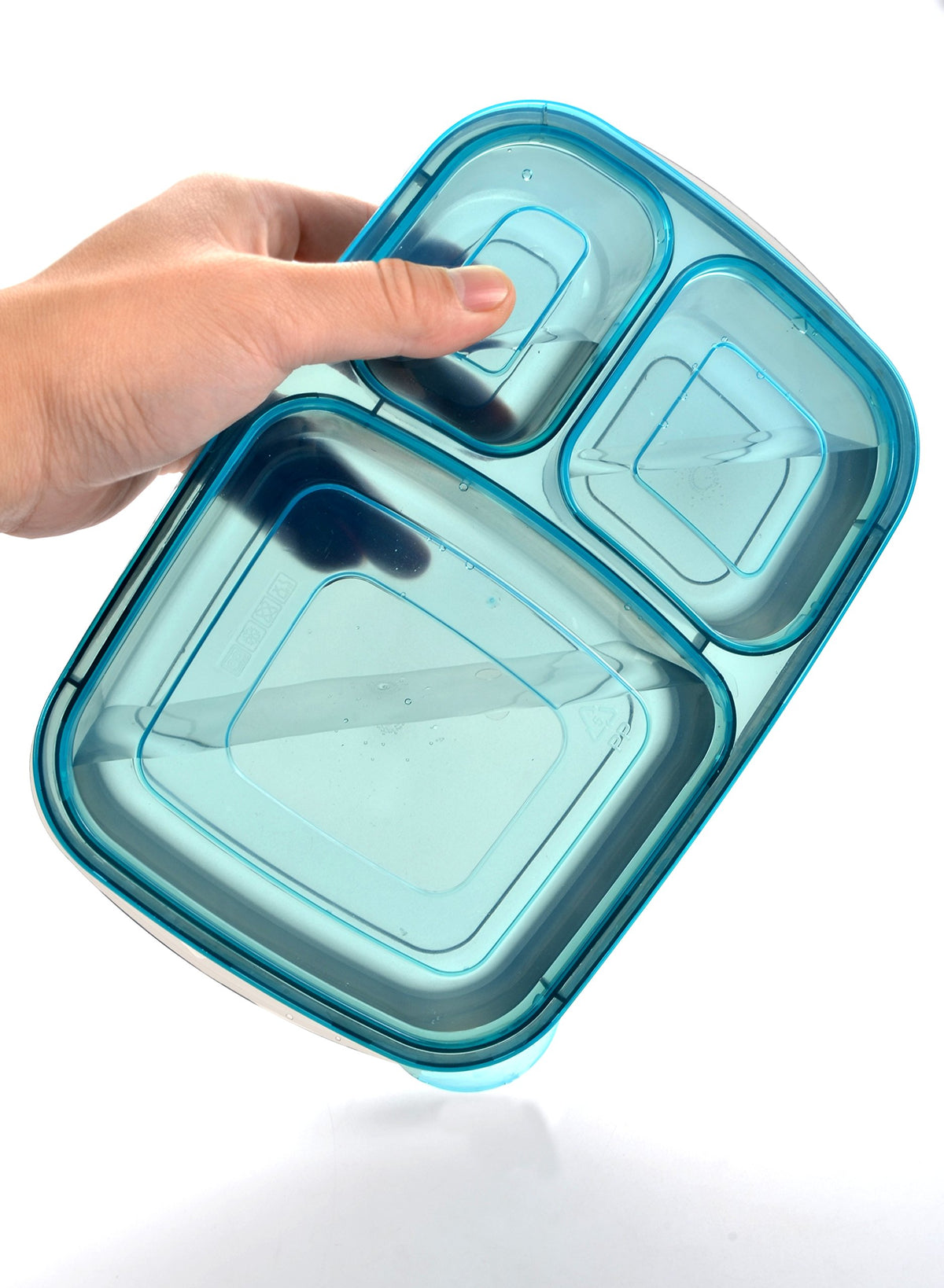 Youngever microwave and dishwasher safe container for easy cleanup