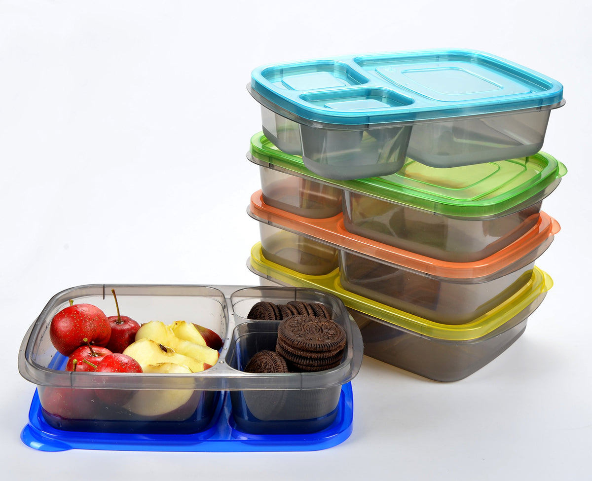 Youngever portable, stackable design ideal for on the go lunches