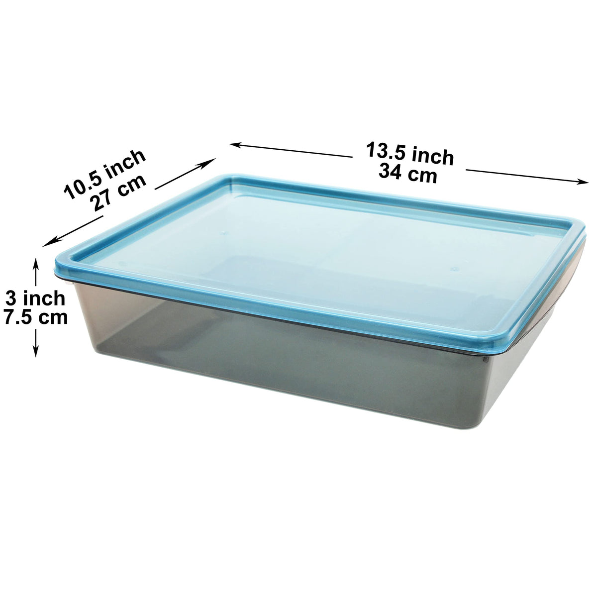 Youngever storage containers are fridge, freezer, and top-rack dishwasher safe.