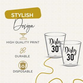 Your Dream Party Shop dirty 30 decorations for her add festive vibes.