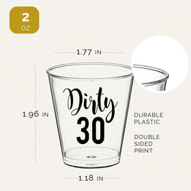 Your Dream Party Shop disposable 2oz cups for clean, quick celebrations.