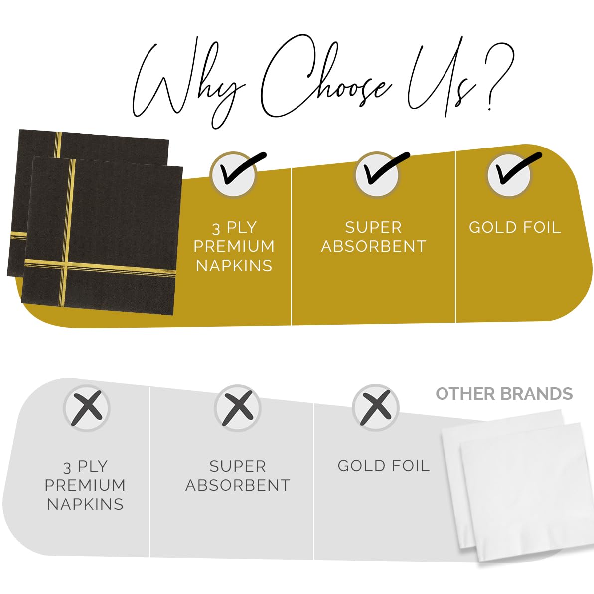 Your Dream Party Shop disposable napkins for quick cleanup after celebrations