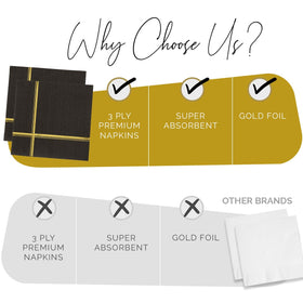 Your Dream Party Shop disposable napkins for quick cleanup after celebrations