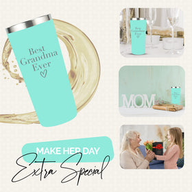 Your Dream Party Shop double-wall insulation preserves beverages' temperature for hours.