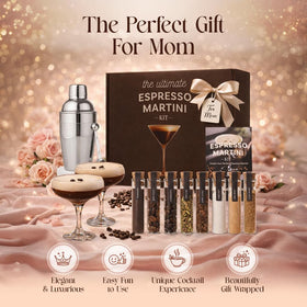 Your Dream Party Shop party-ready accessories capture the set’s effortless entertaining potential.