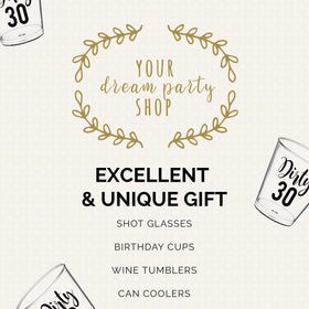 Your Dream Party Shop 9-pack set ready for instant celebrations.