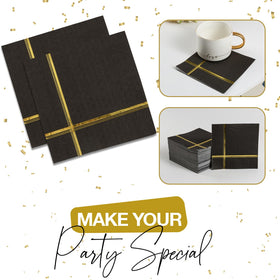Your Dream Party Shop 3-ply napkins delivering reliable absorbency and durability
