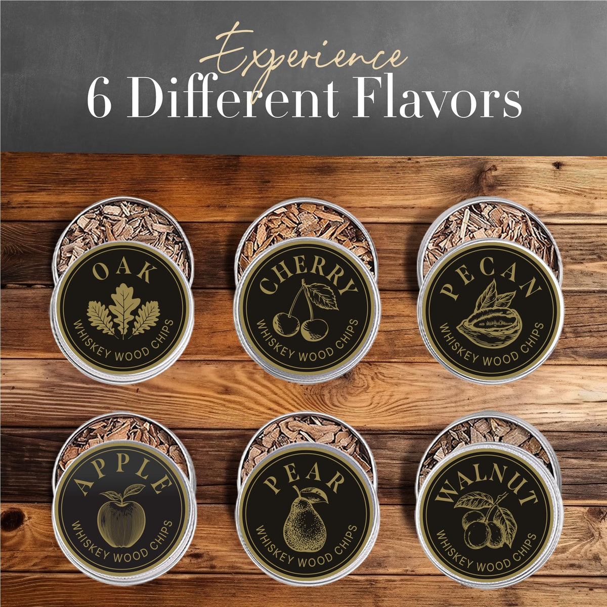 Your Dream Party Shop apple wood chips ideal for sweeter smokiness in cocktails.