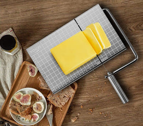 YouZi cheese board and slicer combo adds versatility to gatherings.