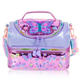 YOYTOO butterfly lunch bag product shot demonstrates durable PU exterior for daily use.