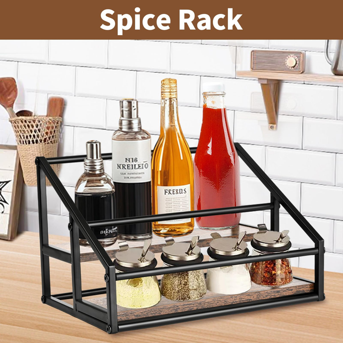 YQBRAO easy-clean durable stand withstands daily kitchen use.