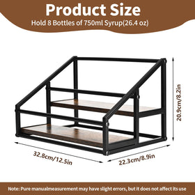 YQBRAO matte black metal frame offers modern farmhouse style and durability.