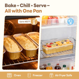 YQER yellow mini loaf pans with lids, cheerful for spring celebrations
