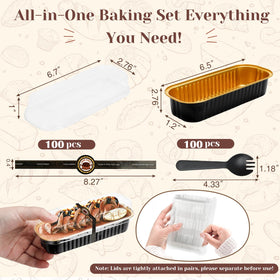 YQER oven-safe aluminum mini pans demonstrate heat resistance for oven or freezer