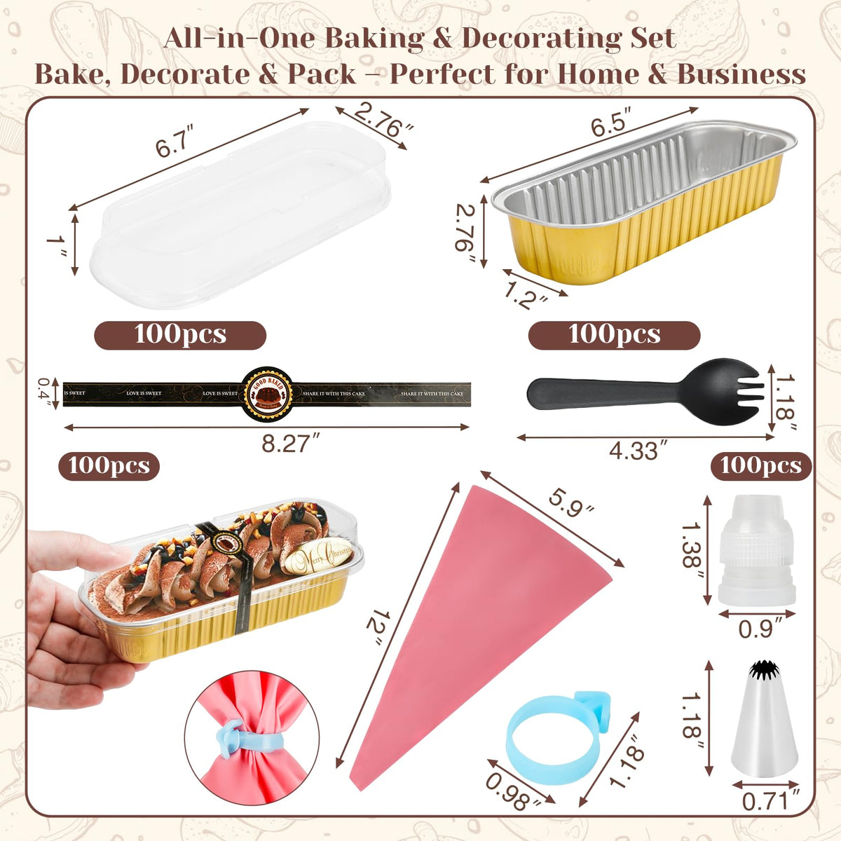 YQER silicone piping bag heat resistant for cupcake and cookie decorating