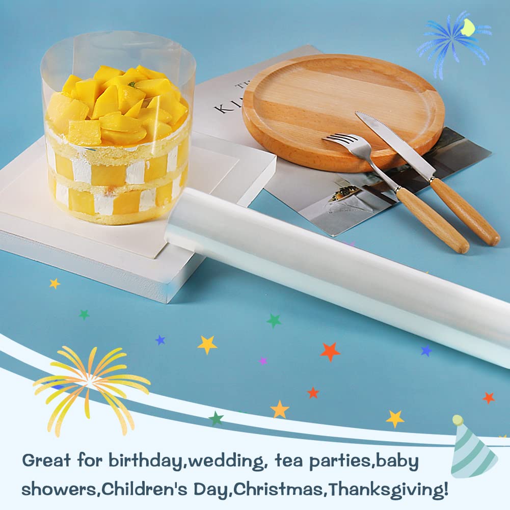 YQL cake decorating acetate roll aids precise borders.