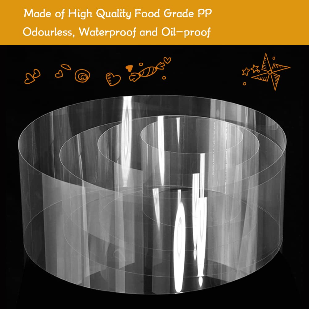 YQL DIY mousse cake collar roll provides precise shaping.