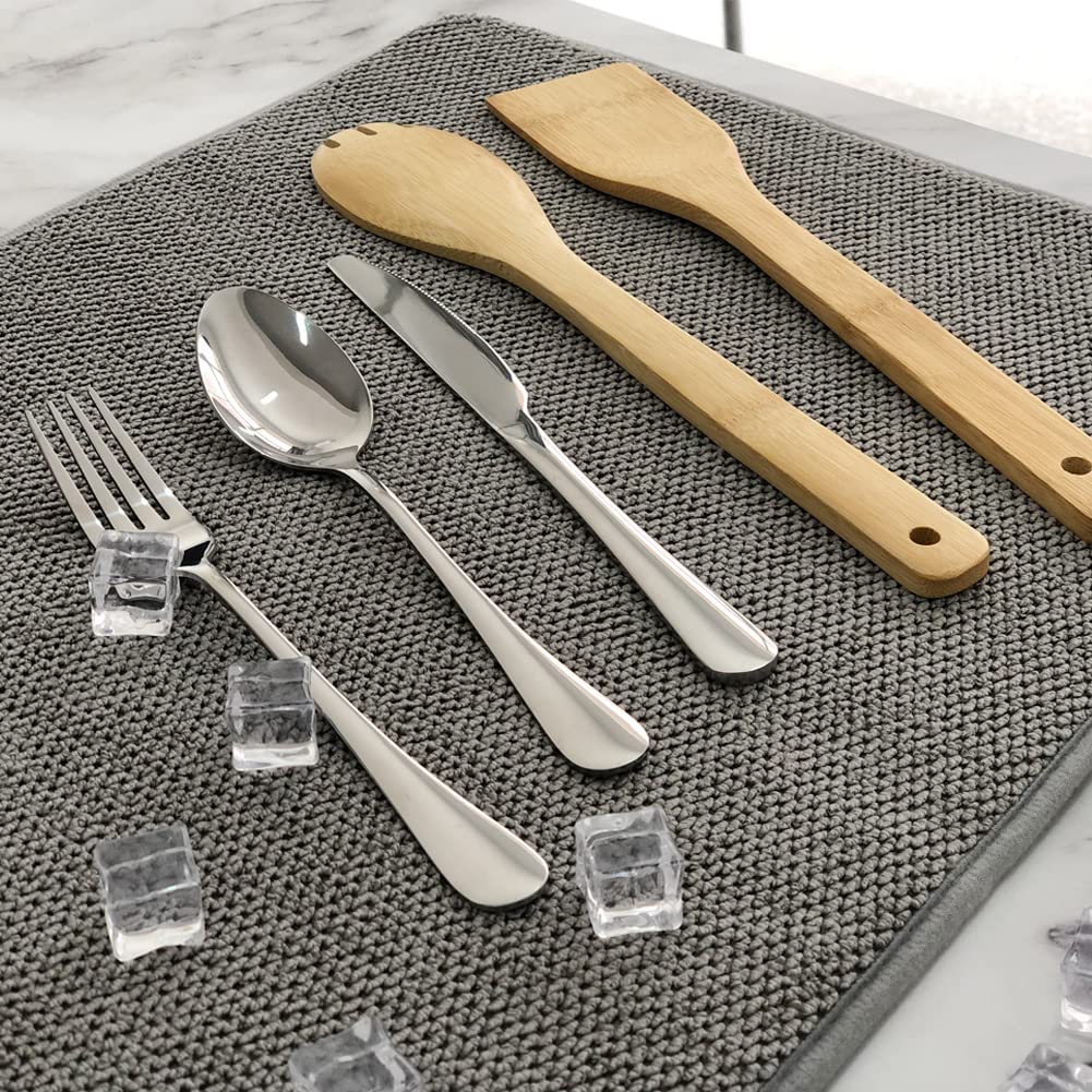 Ysanciuu folded storage dish drying mat saved for space