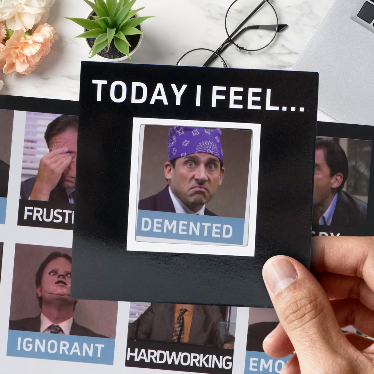 ysapualp office gift emotions image highlighting different expressions for fans