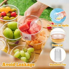 Ysglory snack cups for desserts keep portions neat and fresh.